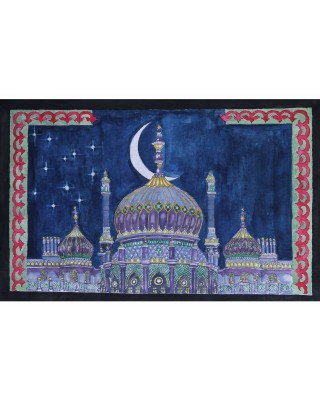 Mosque painting on canvas