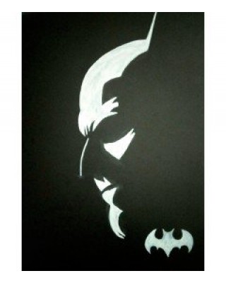 The batman in the dark