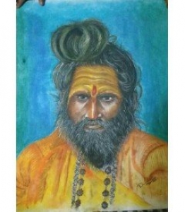 Sadhu Portrait  By Debjit Ghosh