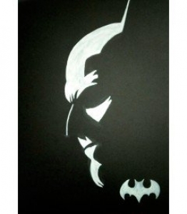 The batman in the dark