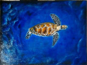 Seascape Wildlife Painting